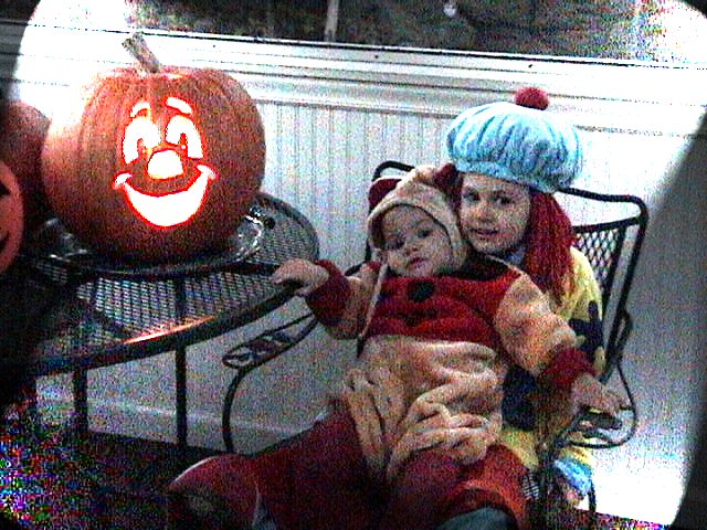 Jojo, Pooh and Happy Pumpkin
