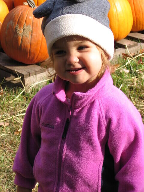 Emily in the patch