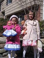 Matching Easter dresses