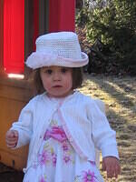 Our youngest Easter girl
