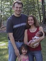 Aunt Keri and Uncle Barnabas with Nieces