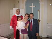 Ashley Gets Baptized