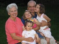 The Girls with Gram & Grandpa