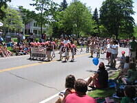 Brownie troop (Taylor at left)