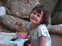 Taylor @ breakfast