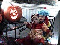 Jojo, Pooh and Happy Pumpkin