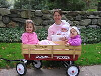 A wagon ride