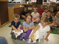 3 "Men" in a Tub (school play)