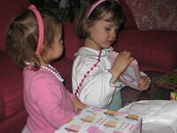 Opening presents