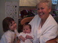 Taylor Emily & Gram @ breakfast